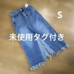 未使用タグ付き　clear クリア　レディース　Sサイズ　デニム生地のサムネイル