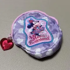ミニー カプセルトイ ミニパル パルパルーザ 2026 ディズニー ポーチ 紫