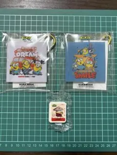 ミニオンズ　くら寿司コラボ　クリアポーチ・消しゴムセット