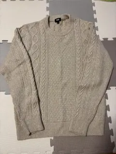 コットンニット ベージュ