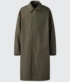 ユニクロC ブロックテックステンカラーコート オリーブ XL