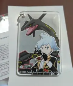 ポケモンマスターズEX黒いレックウザ、ダイゴ　アクリルスタンド 限定】ポケモンマスターズEX ダイゴ レックウザ アクスタ