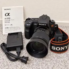 SONY α200 DSLR-A200 18-70mm レンズキット 動作確認済