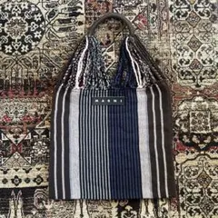 マルニ MARNI ハンモックバッグ ブルー ピンク