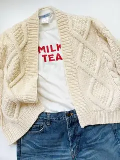 BEAUTY&YOUTH UNITED ARROWSハンドケーブルカーディガン