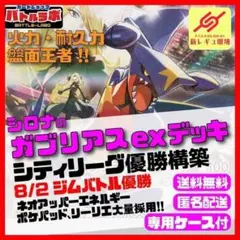 8/2ジムバトル優勝 シロナのガブリアスexデッキ シティリーグ優勝構築