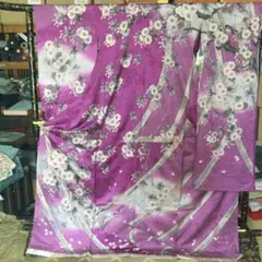 高級振袖未仕立てです。京都有名問屋のべっ注品です。
