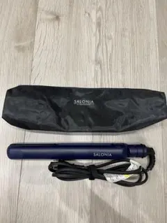 SALONIA ストレートヘアアイロン ネイビー