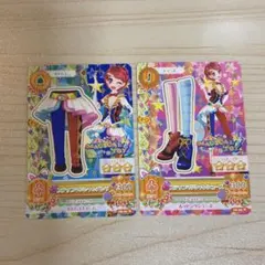 アイカツカード 2枚セット 一ノ瀬かえで