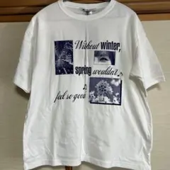 ABITOKYO フォトプリント 半袖Tシャツ ホワイト新品Sのサムネイル