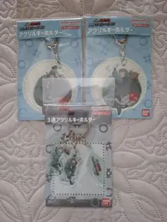 忍たま乱太郎 3連アクリルキーホルダー　伊作&留三郎 3点セット