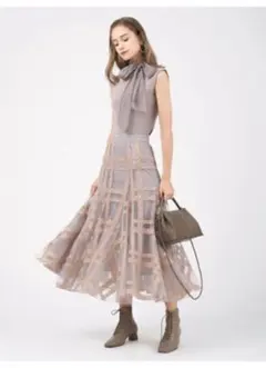 スナイデル　ボウタイニット　プルオーバー　トップス