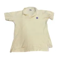 当時物 THE NORTH FACE ポロシャツ クリームMのサムネイル