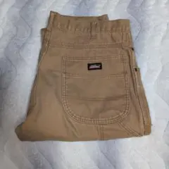 ダブルニー ストレート ワイド Dickies GENUINE ペインターパンツ