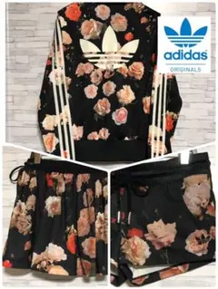 adidas  アディダス　オリジナルス　バラ柄　セット