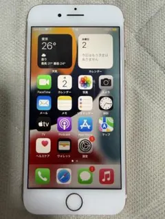 iPhone7 32GB ローズゴールドSIMロックなし バッテリー100%①