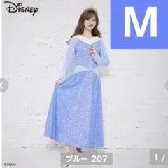 オーロラ姫 しまむら ちはる 眠れる森の美女 ワンピース 青 Disney Mのサムネイル