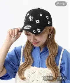 New Era 9TWENTY ベージュ 花柄キャップ M/L ゆきエラ New Era 9TWENTY ベージュ 花柄キャップ M/L ゆきエラ - メルカリ