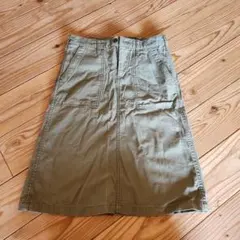 【美品】D.M.G　ドミンゴ　スカート カーキ