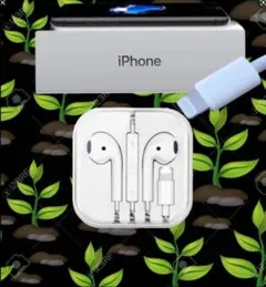 iPhoneに相性抜群,有線イヤホン