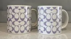 COACH マグカップ ノベルティ パープル