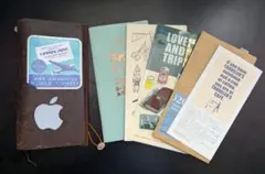 トラベラーズノート レギュラーサイズ ブラウン 中古