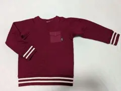 BREEZE キッズ トレーナー 120cm ボルドー