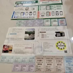 JR東日本、東京メトロ　株主優待サービス券※一部使用済み