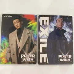 POWERofWISH カード メンディ・AKIRA・NESMITH