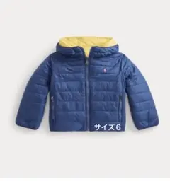 新品未使用　ポロラルフローレン　薄手のダウンジャケット　６