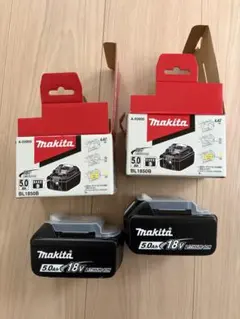 未使用》makita 18V6.0Ah バッテリー BL1860B 2つセット - メルカリ