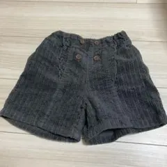 apres les cours コーデュロイ ショートパンツ 120