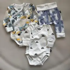 ＊MOOMIN ムーミン コープ共済 ベビー服 50/56 62/68