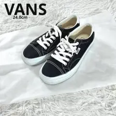 美品✨VANS オーセンティック　スニーカー　黒　24.0cm レディス