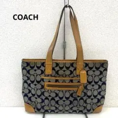 COACH コーチ シグネチャー トートバッグ ハンドバッグ