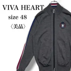 美品 VIVA HEART ビバハート ジップニット ゴルフウェア 48