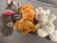 おしゃれキャット マリーちゃん ベルリオーズ トゥルーズ ぬいぐるみ ディズニーのサムネイル