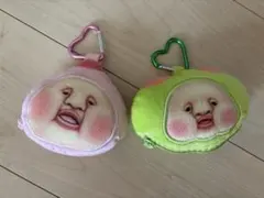 こびとづかん ポーチ 2個セット カクレモモジリとスモモノウチ
