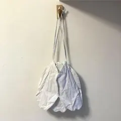 【conocone】チューリップバッグ ナチュラル ホワイト【新品・未使用品】