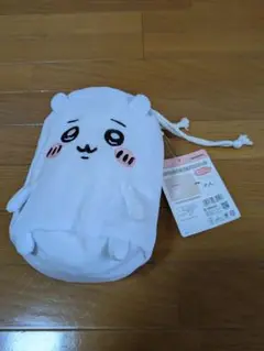 ちいかわ マスコット巾着付きブランケット（ふわふわちいかわ）