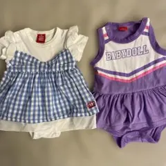 BABYDOLL ベビー服 70㎝　女の子　 再値下げ　ロンパース　春夏