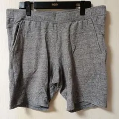 PLST　グレー スウェット ショートパンツ　Lのサムネイル