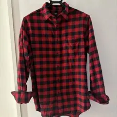 UNIQLO ユニクロ　チェック　長袖　ネルシャツ