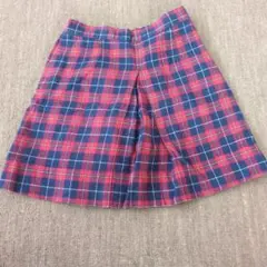 famili チェック柄スカート 120cm