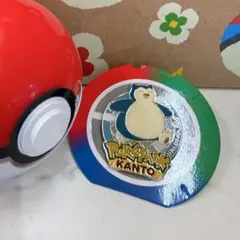 ポケパークカントー ピンバッジ ピンズ カビゴン モンスターボール 付き