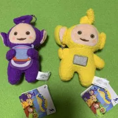 Teletubbies ぬいぐるみ マスコット 2種セットのサムネイル