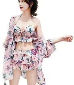 水着 ビキニ 花柄