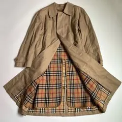 極美品♡バーバリー　ステンカラーコート　ロング　ライナー　ノバチェック　ベージュ