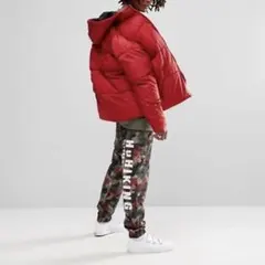 adidas×Pharrell HU Hiking迷彩ジョガーパンツO