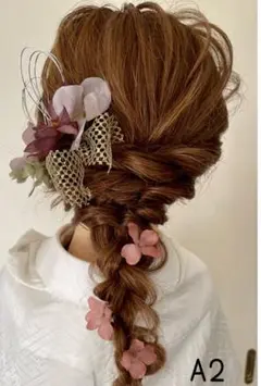 卒業式、成人式　結婚式　入学式　パーティー　髪飾り